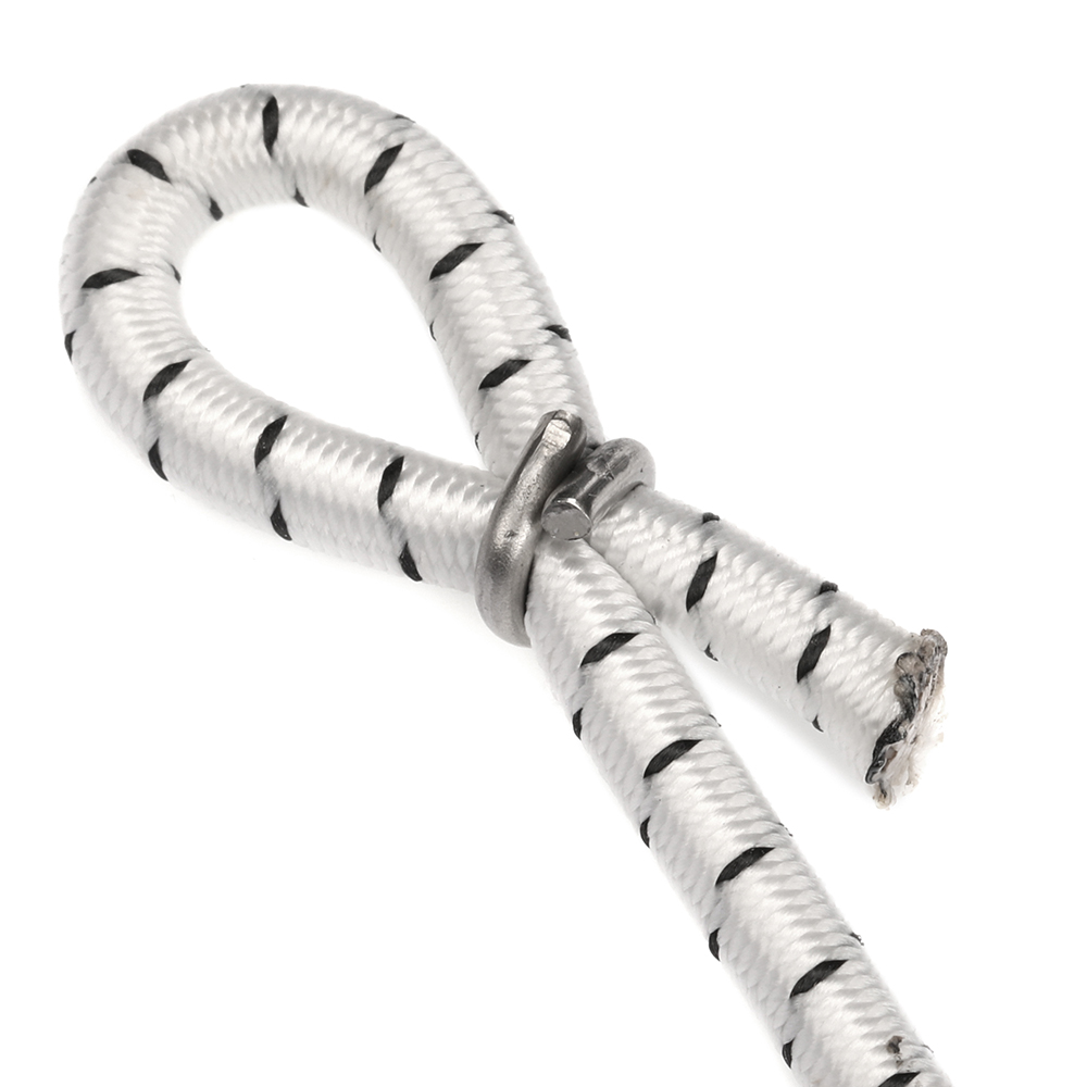 Shock cord 10mm pack of 10 bungee cord clips stainless steel 4 mm 