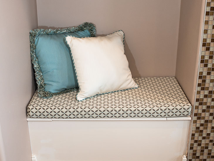 How To Make A Quick Easy Box Cushion - How To Make A Window Seat Cover With Piping