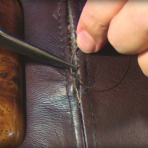 How To Repair A Broken Seam In Leather, Repair Leather Sofa Tear