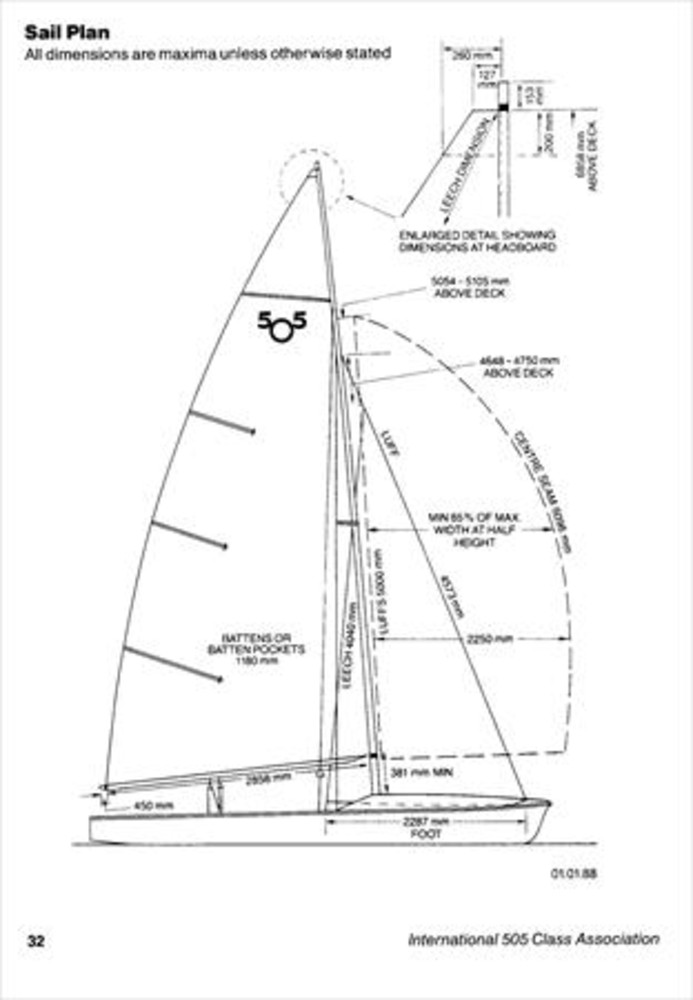 Image result for 505 sailboat data spinnaker