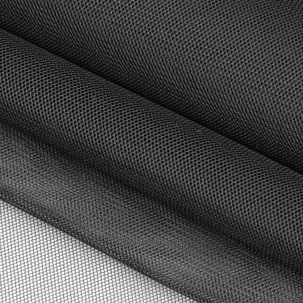 56 Black No-See-Um Mosquito Tent Netting Net 100% Nylon Fabric by the Yard 
