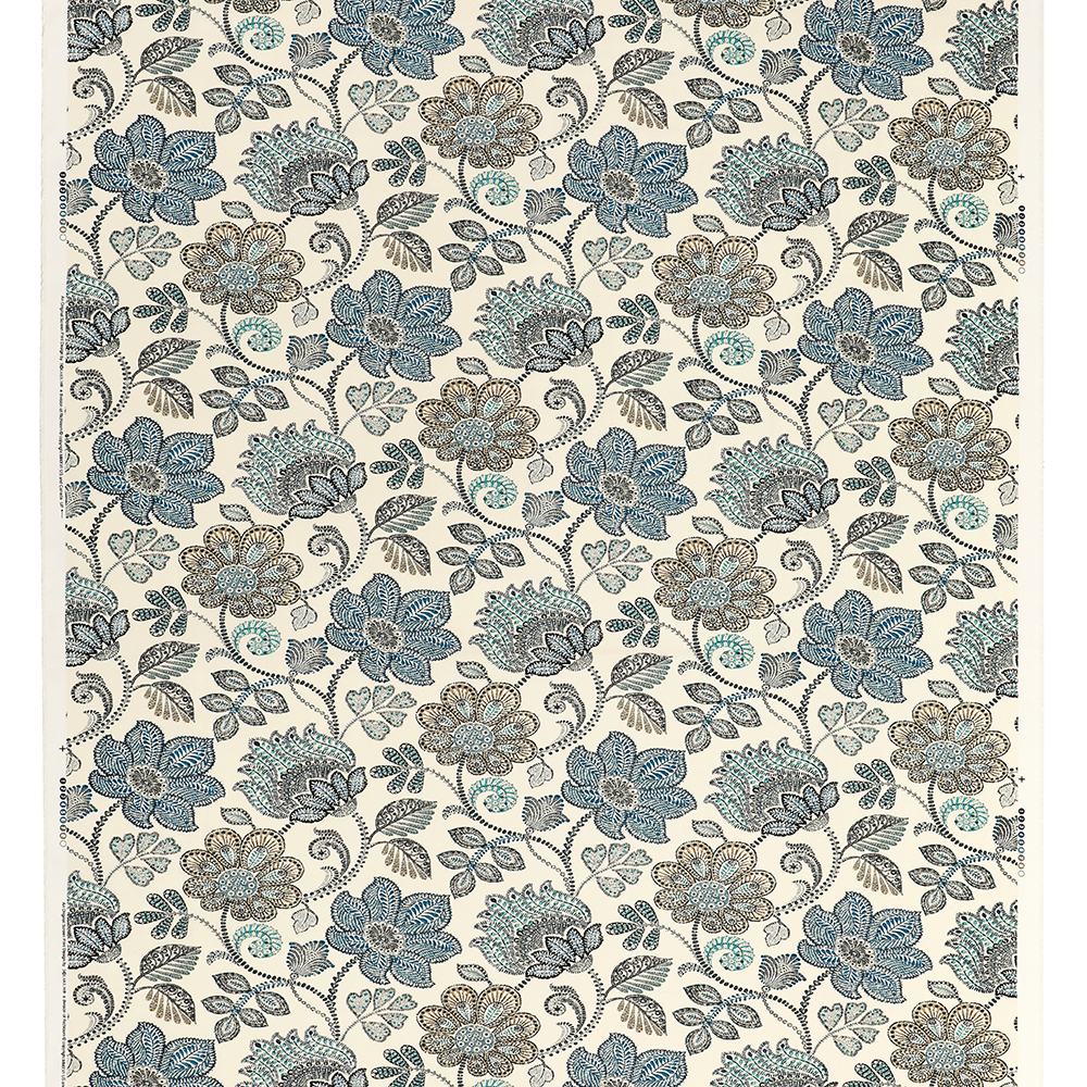 Richloom  Blue Denim Drapery & Curtain Fabric 54" width BTY 