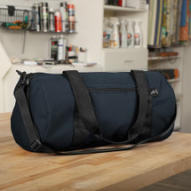 University Sovereign Foreigner Round Duffle Bag Kit Black - Cordura® Classic Fabric