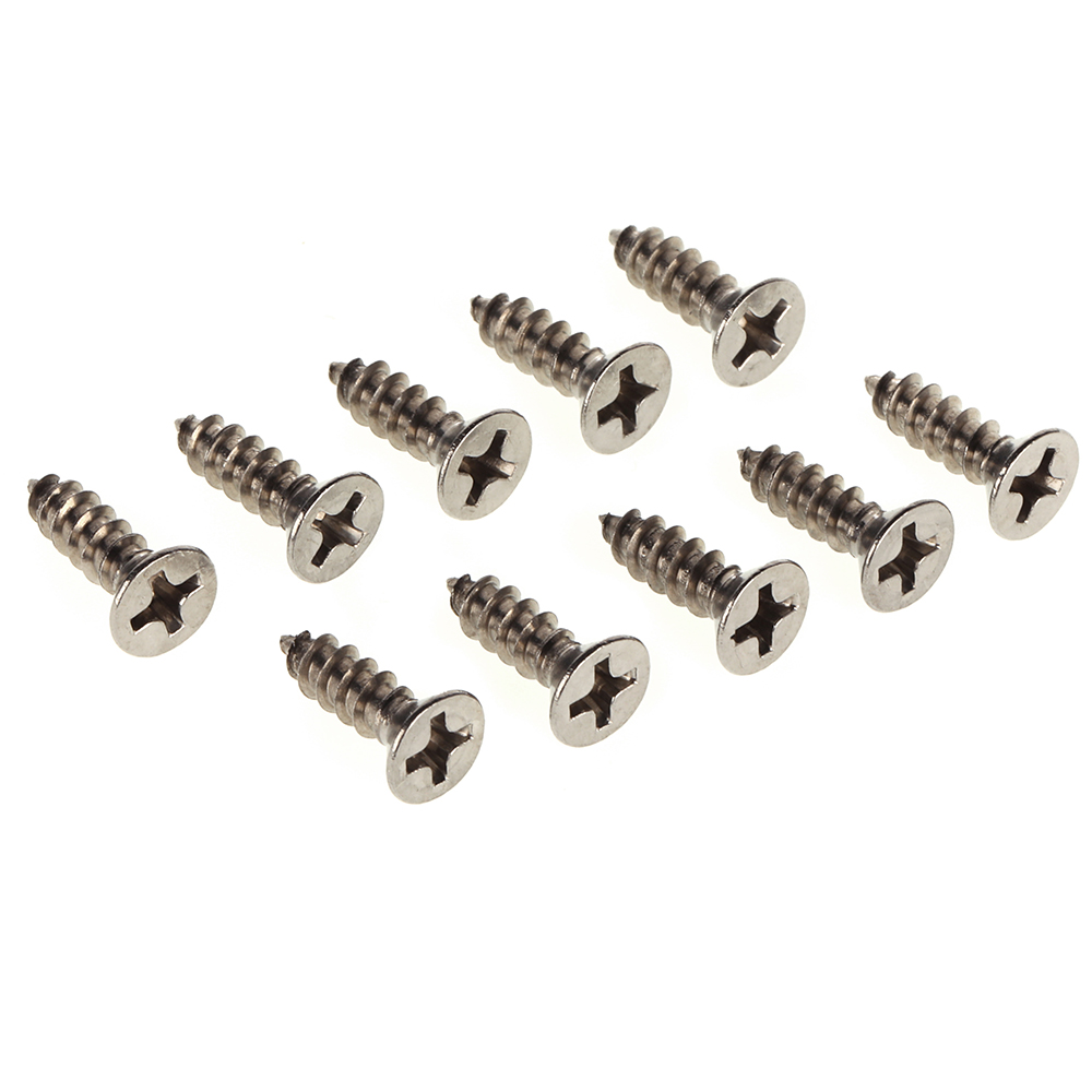 FIRMERST #6 X 1/2 Stainless Steel Wood Screw Phillips Flat Head Pack of 350 