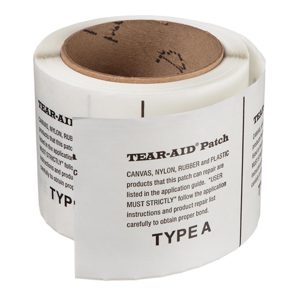 Type A 3 in x 5 ft Roll TEAR-AID Fabric Repair Kit Single 