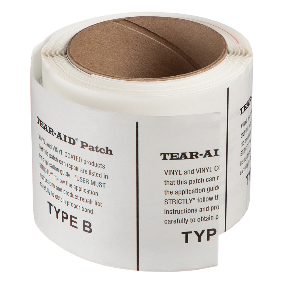 Tear-Aid ® type B Vinyle Réparation 3/" Cut Longueurs-Réparations pneumatiques Piscine sièges
